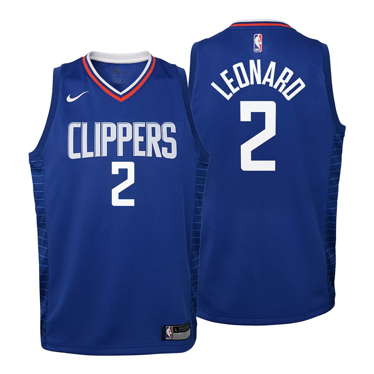 Los Angeles Clippers Nike Kids' Kawhi Leonard Swingman - Icon Edition  Basketball Jersey, NBA