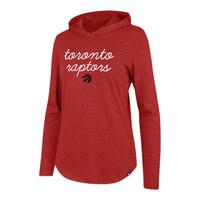 Toronto Raptors '47 Brand Women's Club Low Hoodie Front_Angled_Left