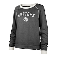 Toronto Raptors '47 Brand Women's Fade Out Fleece Sweatshirt Front_Angled_Left