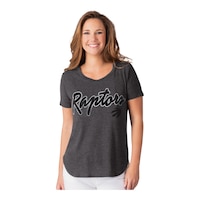 Toronto Raptors Women's Shoutout Tee Front_Three_Fourths_Angled_Left