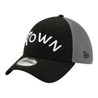 Golden State Warriors New Era City Edition 39THIRTY Stretch Fit Adjustable Hat, NBA, Basketball Front_Angled_Left