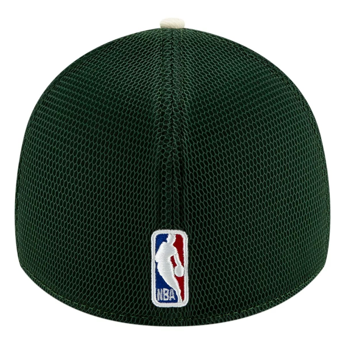 Milwaukee Bucks New Era City Edition 39THIRTY Stretch Fit Adjustable Hat, NBA, Basketball
