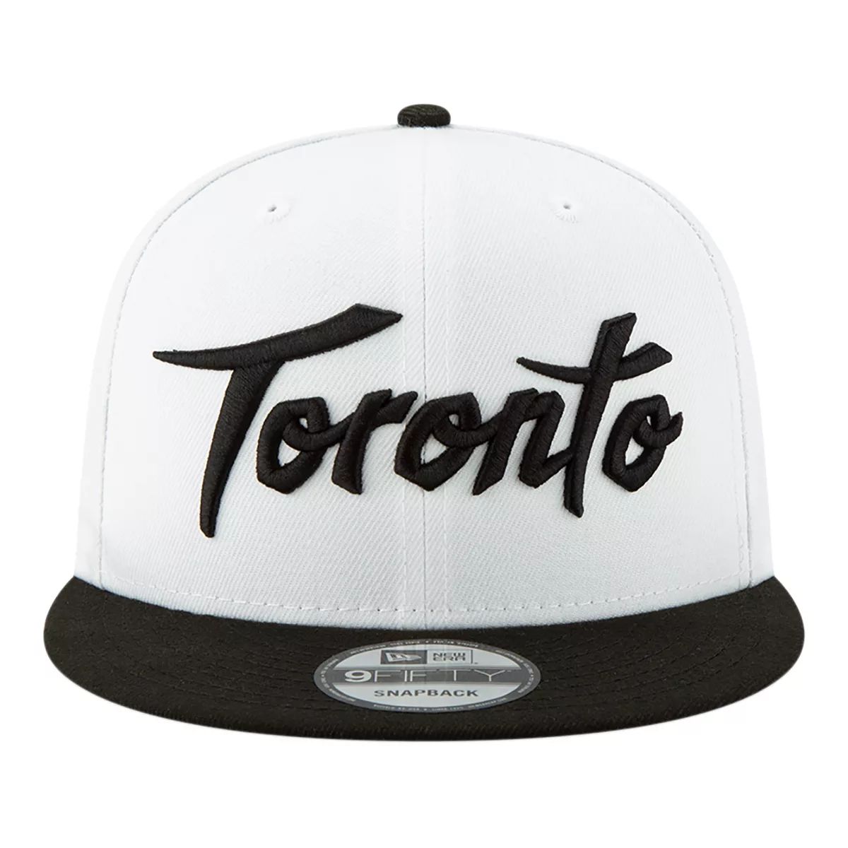 Toronto Raptors New Era City Edition Holiday 9FIFTY Snapback Hat, NBA, Basketball Front_Flat