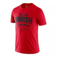 Toronto Raptors Nike Men's Dri-FIT Mantra T Shirt Front_Three_Fourths_Angled_Right
