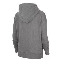 Toronto Raptors Nike Women's Essential Full Zip Hoodie Back_Angled_Left