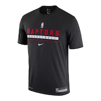 Toronto Raptors Nike Men's Practice T Shirt Front_Angled_Left