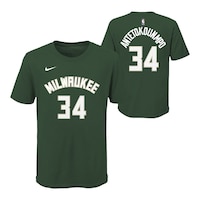 Youth Milwaukee Bucks Nike Giannis Antetokounmpo T Shirt Composite_or_Mixed
