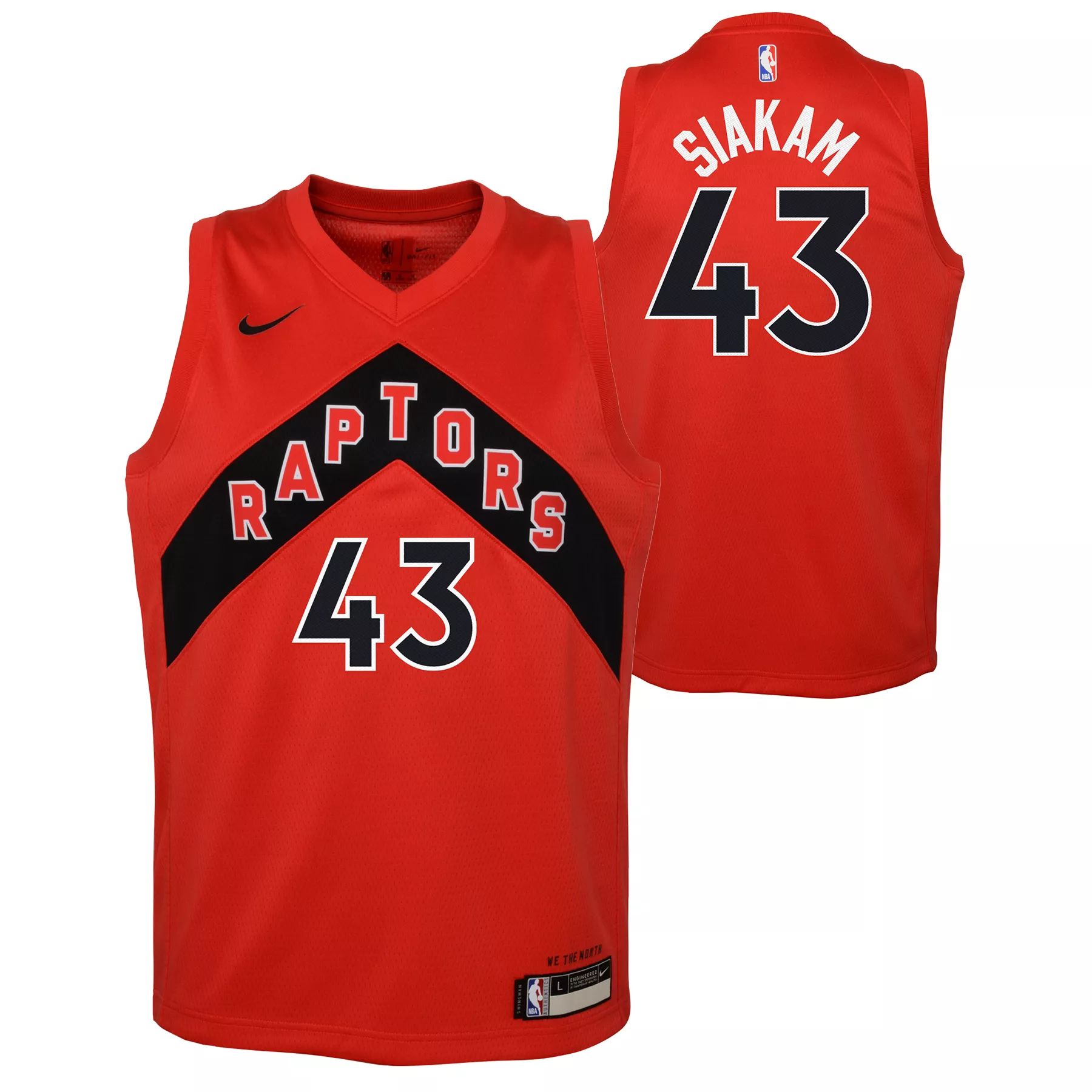 Toronto Raptors Kids' Pascal Siakam Swingman Icon Edition