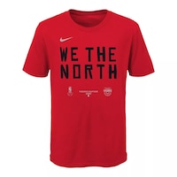 Youth Toronto Raptors Nike 2020 Playoff Mantra T Shirt Front_Flat