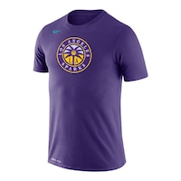 Los Angeles Sparks Nike Unisex Dri-Fit Plus Size Logo T Shirt Front_Angled_Left