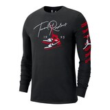 Toronto Raptors Nike Courtside Jordan Statement Long Sleeve Shirt Front_Angled_Left