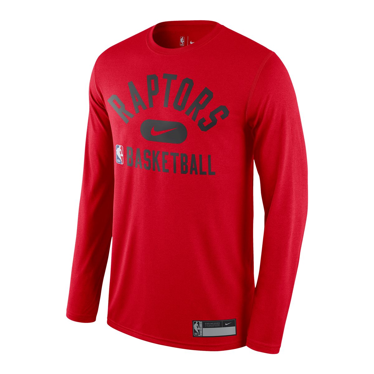 Long sleeve best sale raptors shirt