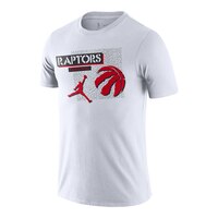 Toronto Raptors Nike Men's Essential Jordan Statement T Shirt Front_Angled_Left