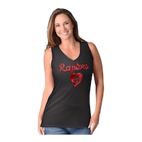 Toronto Raptors G-III Women's 12th Inning Tank Top Front_Flat