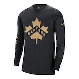 Toronto Raptors Nike Mixed Tape City Edition Long Sleeve Shirt Front_Angled_Left