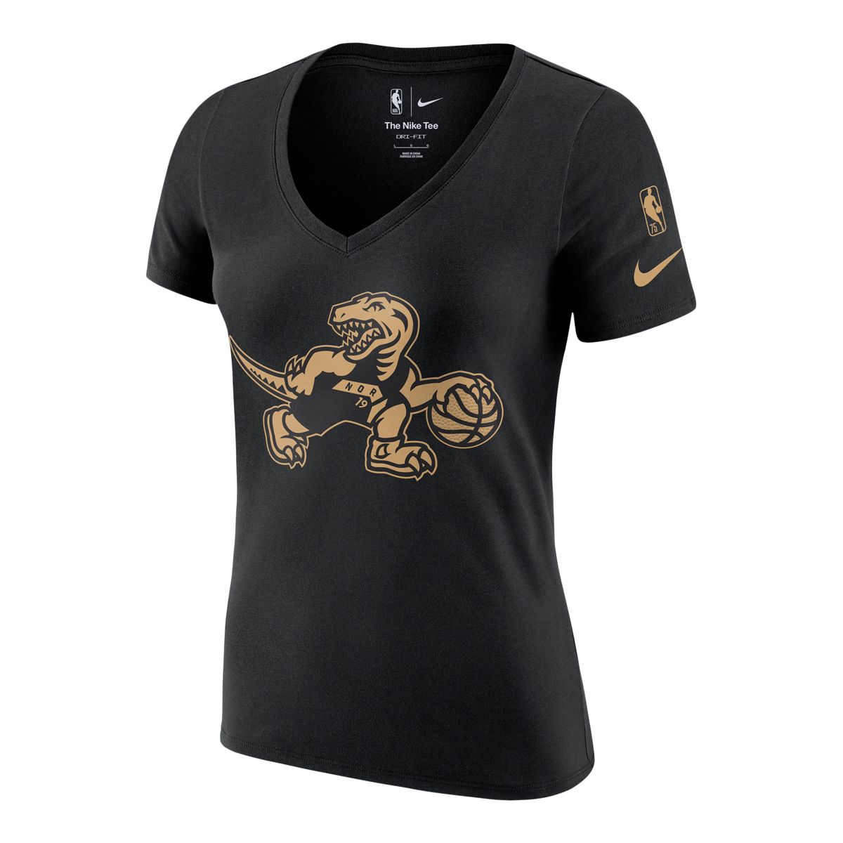 Toronto Raptors Nike Women's Mixed Tape City Edition Legend T Shirt