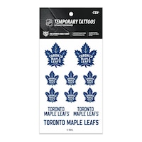 Toronto Maple Leafs Tattoo Sheet Front_Flat