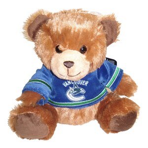 Vancouver Canucks Forever Collectibles 7.5-Inch Jersey Bear