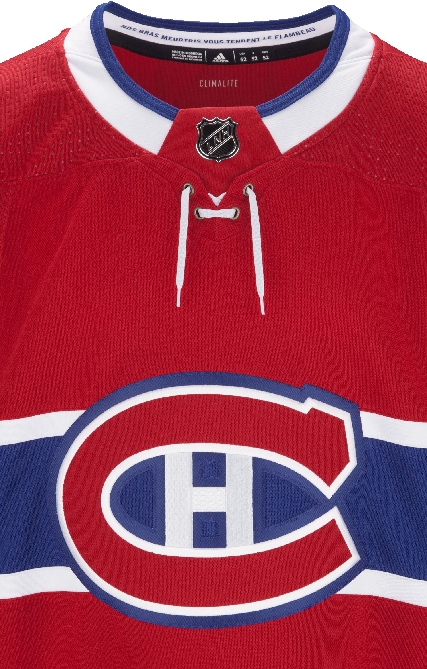 Montreal Canadiens adidas Authentic Jersey, Hockey, NHL