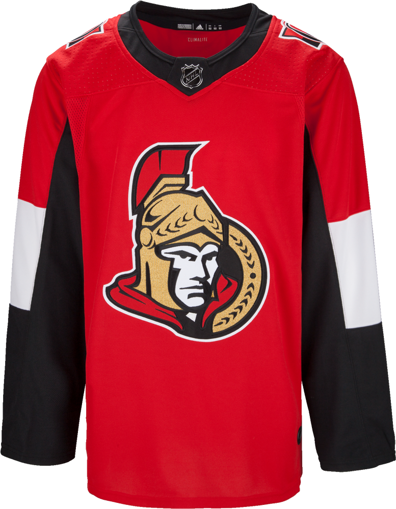 Rare New Adidas Ottawa Senators Home Authentic Pro Jersey CA7104 Size 46  252JA