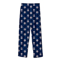Winnipeg Jets Kids' Printed Pajama Pants Back_Flat