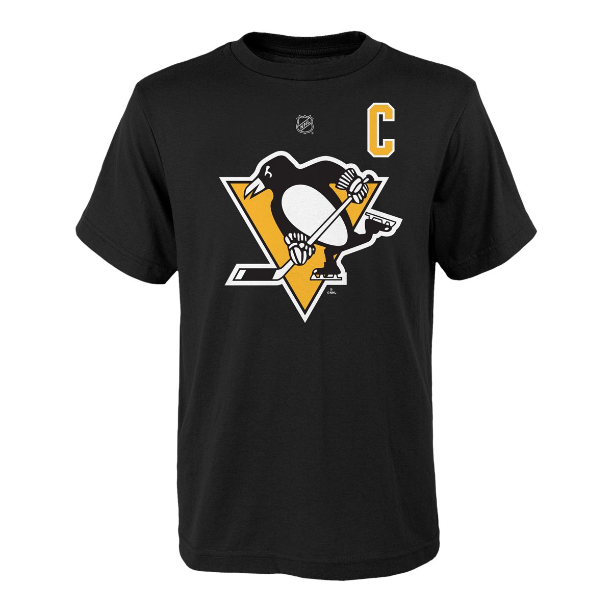 Outerstuff Youth Sidney Crosby Black Pittsburgh Penguins 2021/22 Alternate Replica Player Jersey Size: Small/Medium