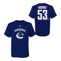 Vancouver Canucks adidas Kids' Bo Horvat Player T-Shirt Composite_or_Mixed