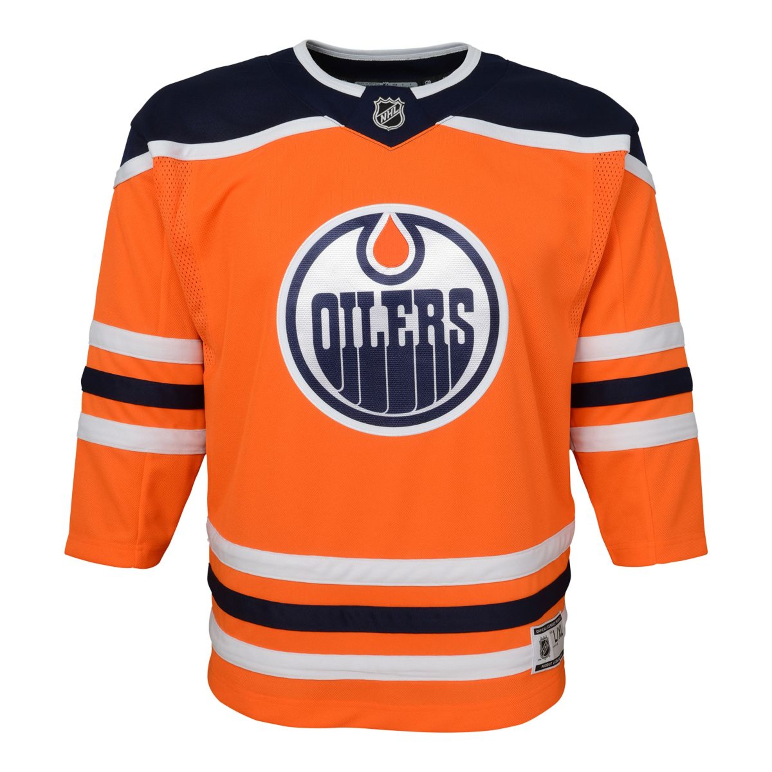 Edmonton Oilers Replica Jersey, Toddler, Hockey, NHL Front_Flat