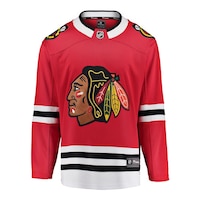 Chicago Blackhawks Fanatics Breakaway Jersey, Hockey, NHL Front_Flat