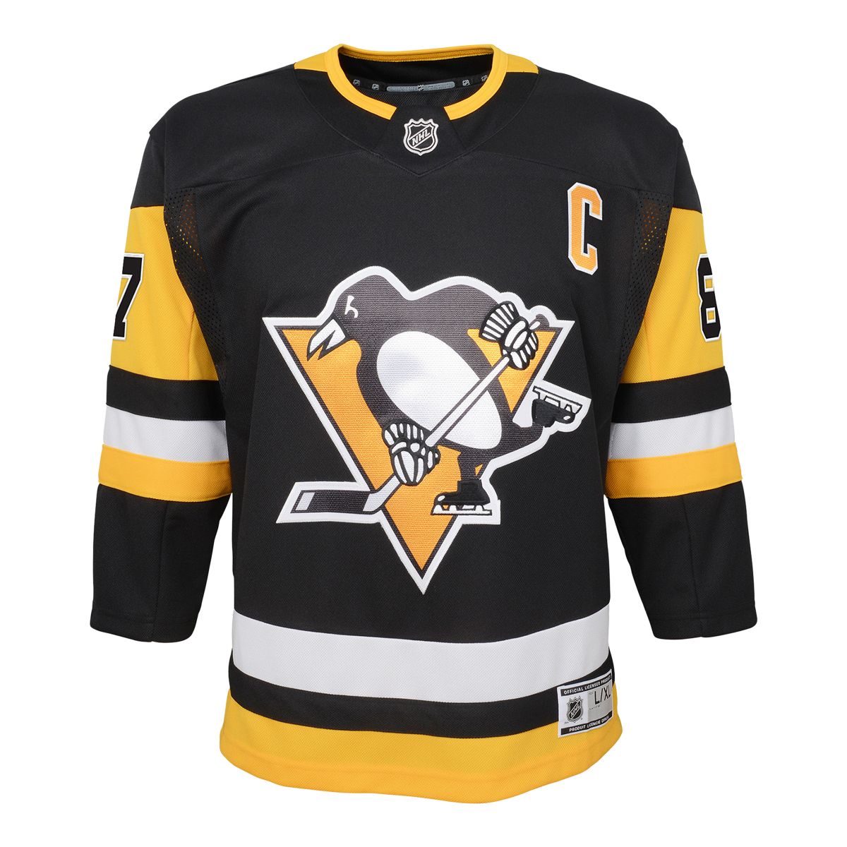 Image of Pittsburgh Penguins Youth Crosby Home Jersey