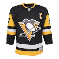 Youth Pittsburgh Penguins Outerstuff Crosby Jersey Front_Flat