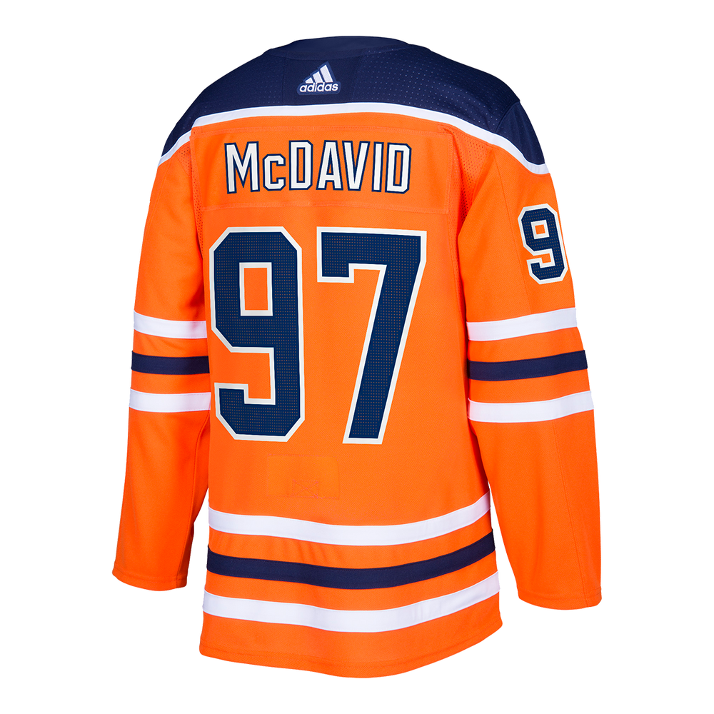 Men's Mitchell & Ness Connor McDavid Blue Edmonton Oilers 2015 Line Player Jersey Size: Medium