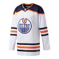Edmonton Oilers adidas Authentic Jersey, Hockey, NHL Front_Angled_Left