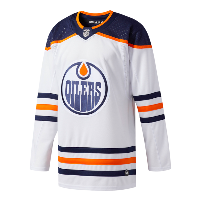 adidas Oilers Away Authentic Jersey - White