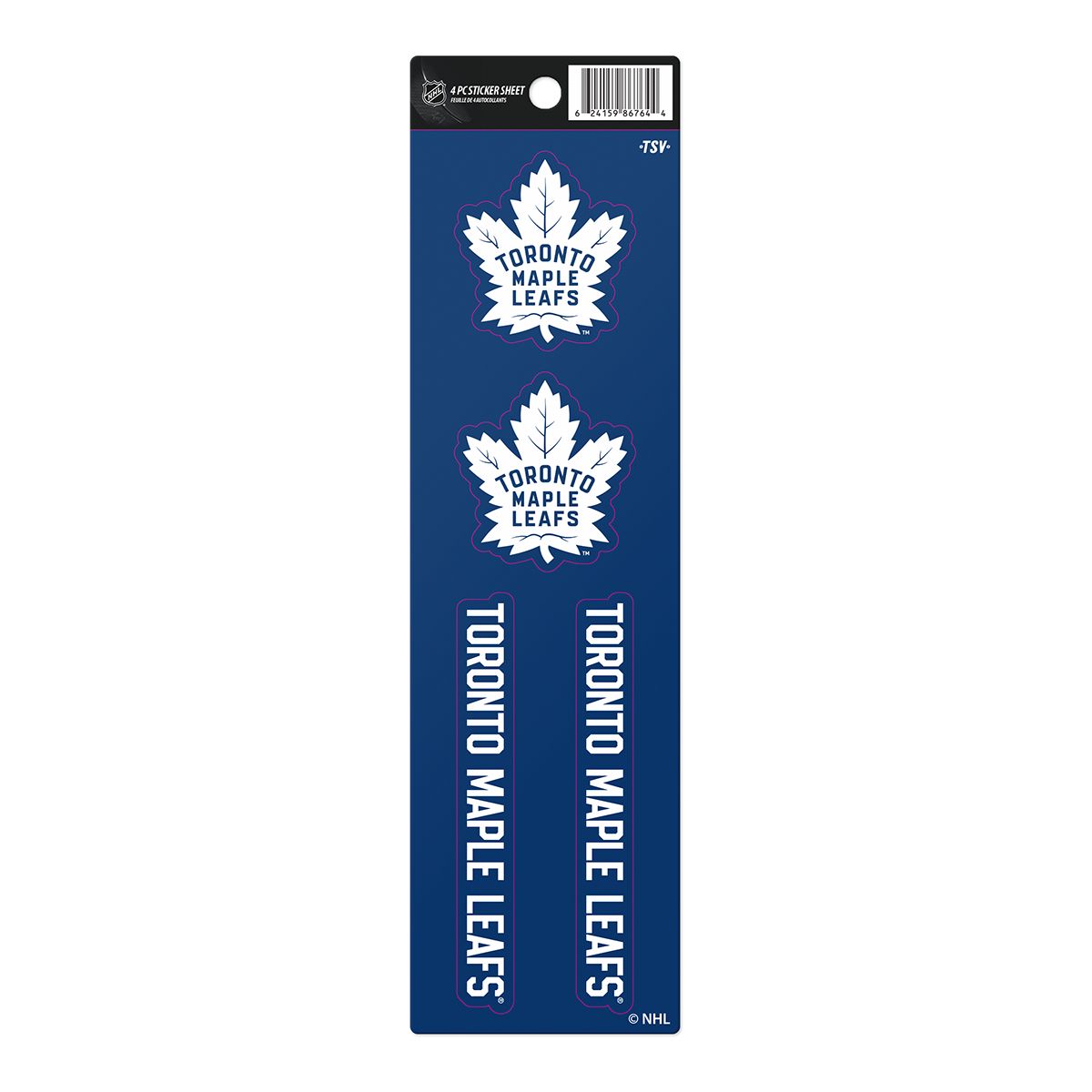 Toronto Maple Leafs The Sports Vault Sticker Set - 4 Piece