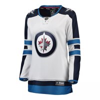 Winnipeg Jets Fanatics Women's Breakaway Jersey, Hockey, NHL Front_Angled_Left