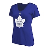 Toronto Maple Leafs Fanatics Women's Tavares Authentic Stack T-Shirt Front_Angled_Left