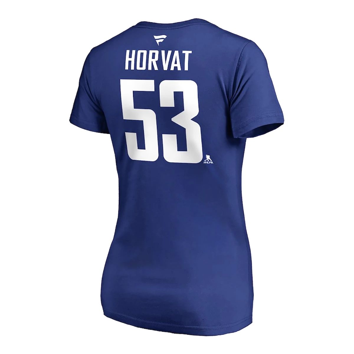 Vancouver Canucks Women's Fanatics Horvat Authentic Stack T Shirt