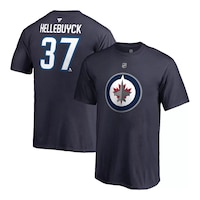 Winnipeg Jets Men's Hellebuyck Authentic Stack Player Tee Composite_or_Mixed