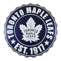 Toronto Maple Leafs Forever Collectibles Bottle Cap Wall Logo Front_Flat