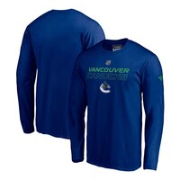 Vancouver Canucks Fanatics Men's Authentic Pro Rinkside Prime Long Sleeve Shirt Composite_or_Mixed