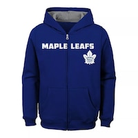 Child Toronto Maple Leafs Stated Full Zip Hoodie Front_Flat