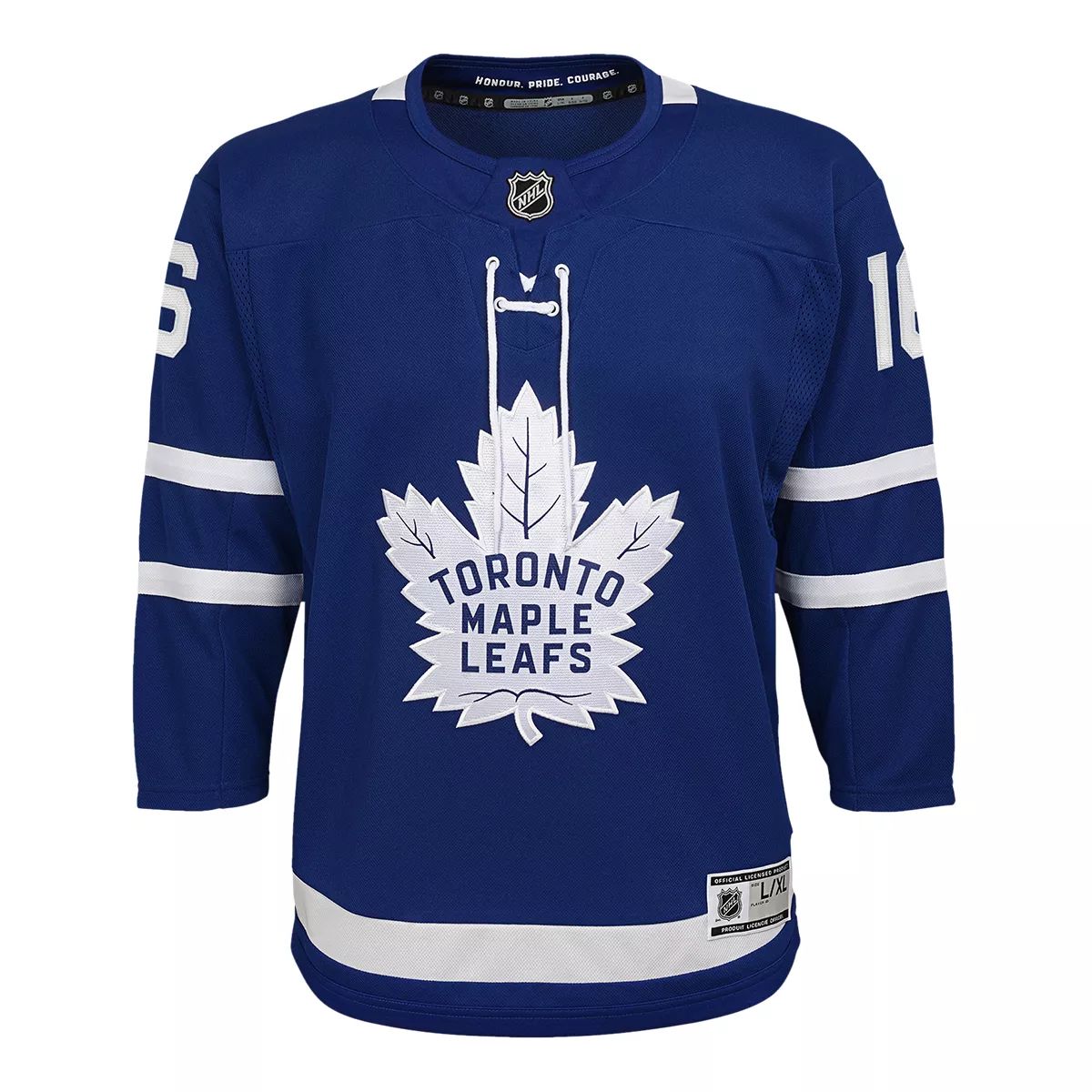 Toronto Maple Leafs Authentic Nike Hockey Jersey, Size Large