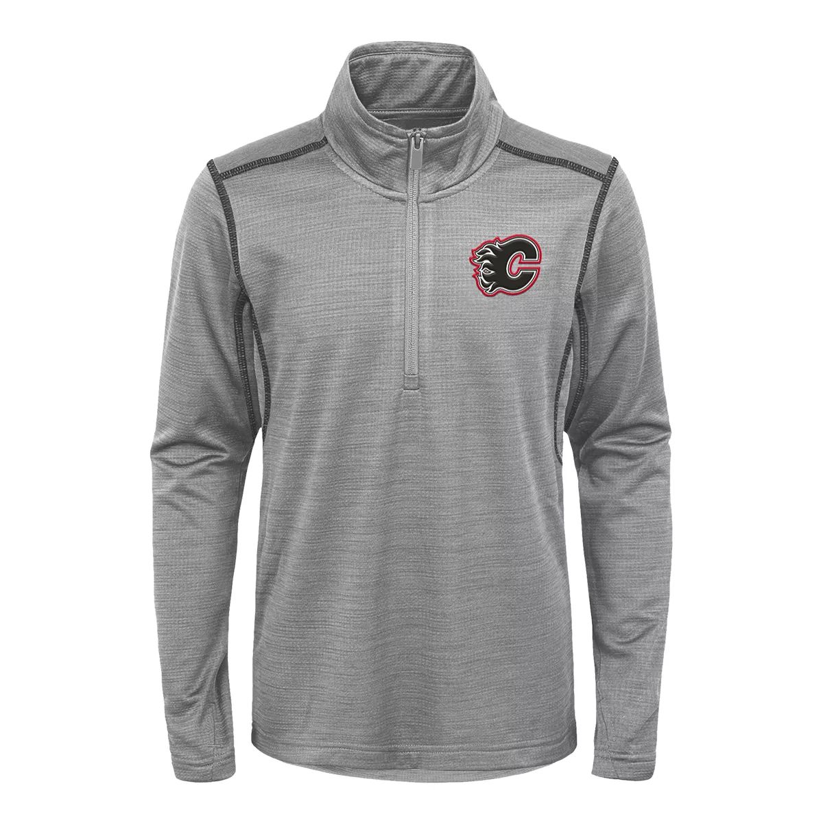 Youth Calgary Flames Back To The Arena 1/4 Zip Top