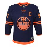 Child Edmonton Oilers Connor McDavid 3rd Jersey Front_Flat
