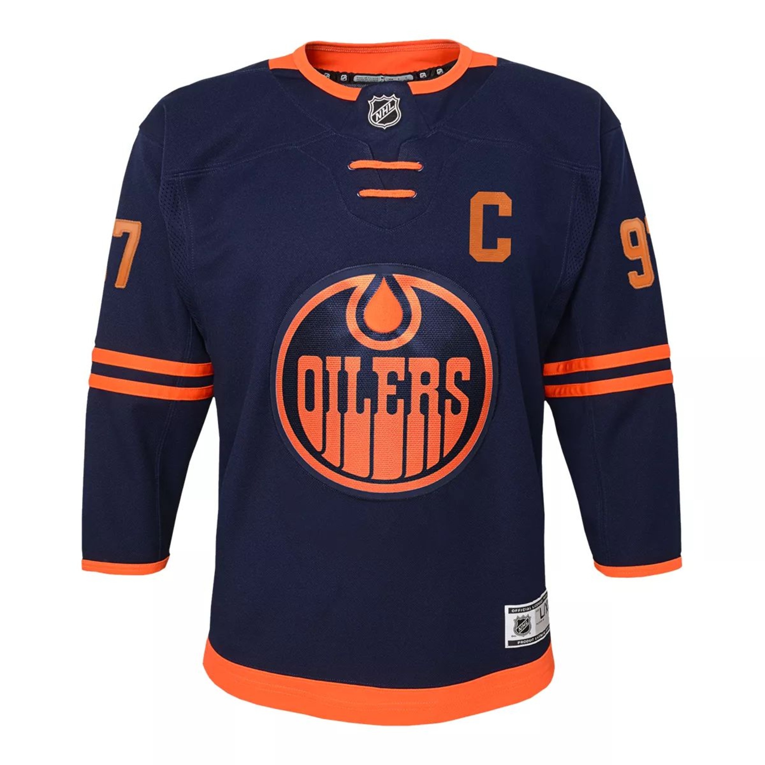 Child Edmonton Oilers Connor McDavid 3rd Jersey