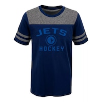 Youth Winnipeg Jets Steel Tee Front_Flat