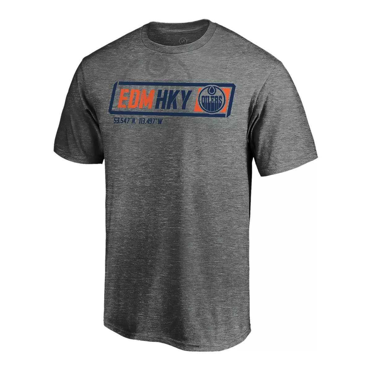 Edmonton Oilers Fanatics Men's Centre Tee