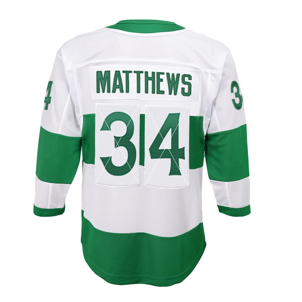 St. Pats Auston Matthews Replica Jersey, Child, Hockey, NHL Back_Flat