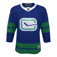 Vancouver Canucks Replica Jersey, Youth, Hockey, NHL Front_Flat